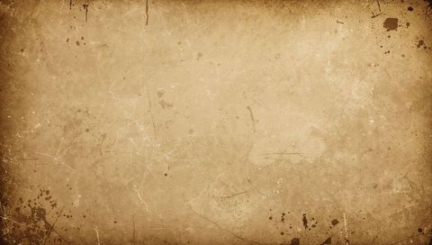 Aged Parchment Texture with Ink Splatters and Grunge Scratches for Vintage Background