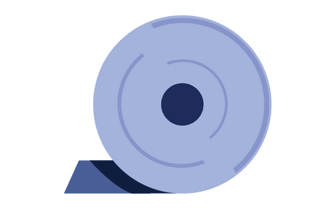 Transparent Blue Circle Illustration with Door Stop - Download Free Stock Videos Pikwizard.com