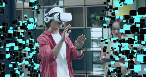 Virtual Reality Interaction in Office