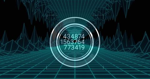 Futuristic Digital Interface with Data Spiral Elements - Download Free Stock Images Pikwizard.com