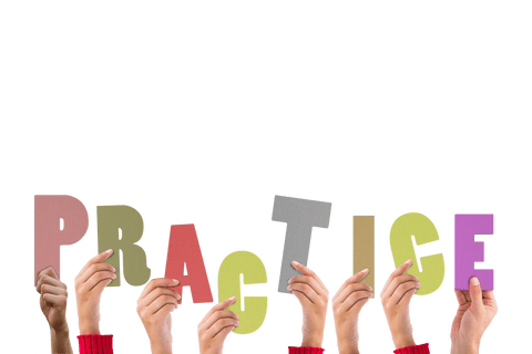 hands holding practice letters on transparent background - Download Free Stock Videos Pikwizard.com
