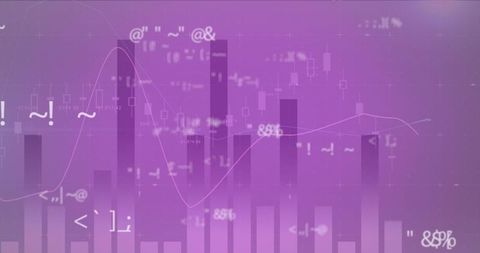 Futuristic Financial Data Analysis Interface with Abstract Graphs - Download Free Stock Images Pikwizard.com