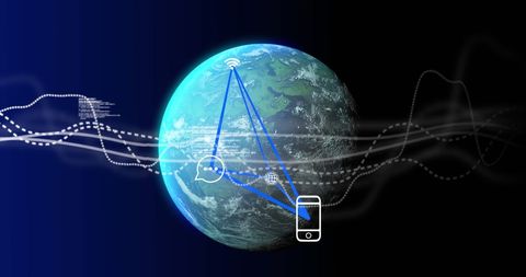 Global Connections Data Flow Technology Interface