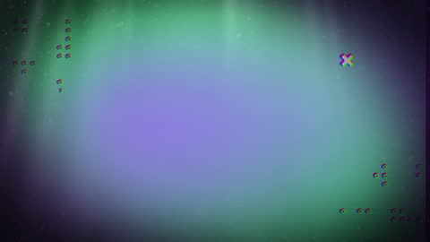 Digital Statistics Animation on Abstract Blue Background