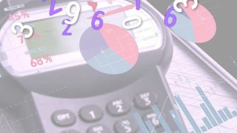 Innovative Financial Technology Concept with Data Visualization