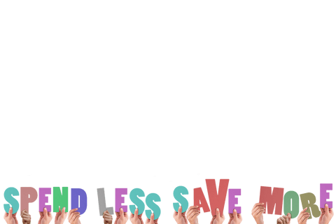 hands holding spend less, save more text on transparent background - Download Free Stock Videos Pikwizard.com