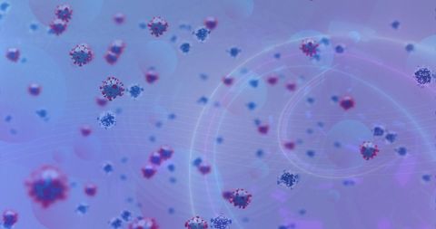 digital representation of coronavirus with abstract background - Download Free Stock Images Pikwizard.com