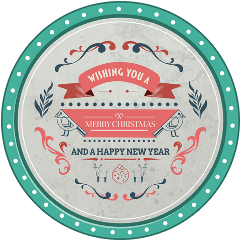 vintage transparent christmas card design with festive greetings - Download Free Stock Videos Pikwizard.com
