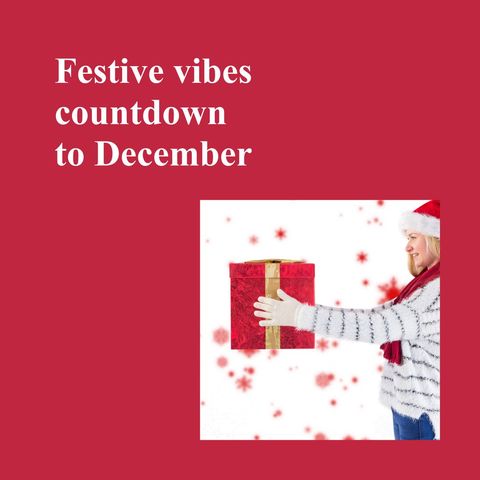 joyful holiday countdown with christmas gift exchange - Download Free Stock Templates Pikwizard.com