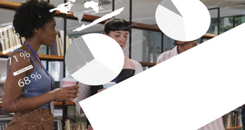 Business Professionals Collaborating in Modern Workspace