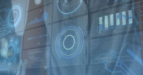 Interactive Digital Interface with Holographic HUDs