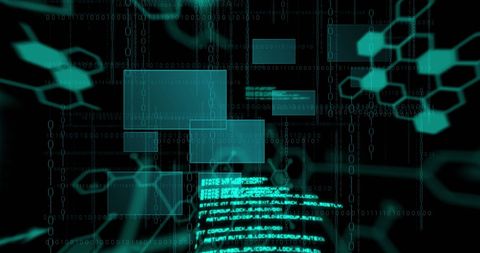 digital data processing and binary code interface - Download Free Stock Images Pikwizard.com
