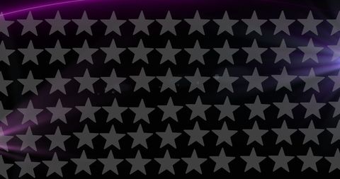 Pattern of Grey Stars on Dark Gradient Background