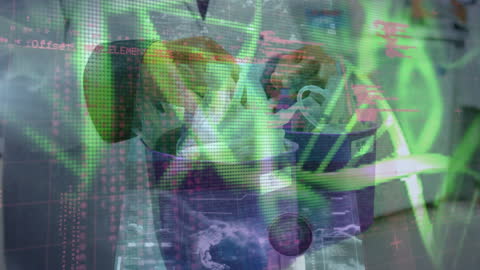 Futuristic Medical Data Processing in Busy Office