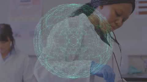 Doctors Works in Calculations with Network of Connections in Front