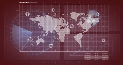 Global Financial Analysis with Data Visualization and World Map - Download Free Stock Images Pikwizard.com