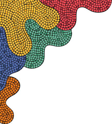 colorful abstract mosaic pattern with transparent background - Download Free Stock Videos Pikwizard.com