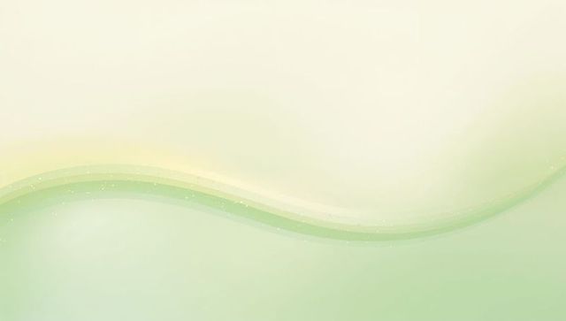 Mint cream wave background with translucent s-shaped bands and pastel speckles