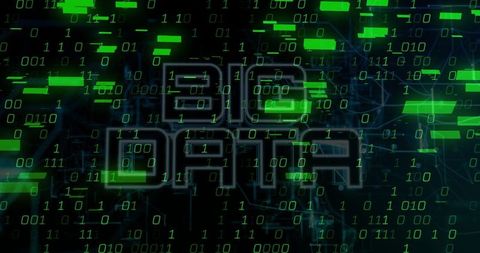 Streaming digital matrix with big data graphics