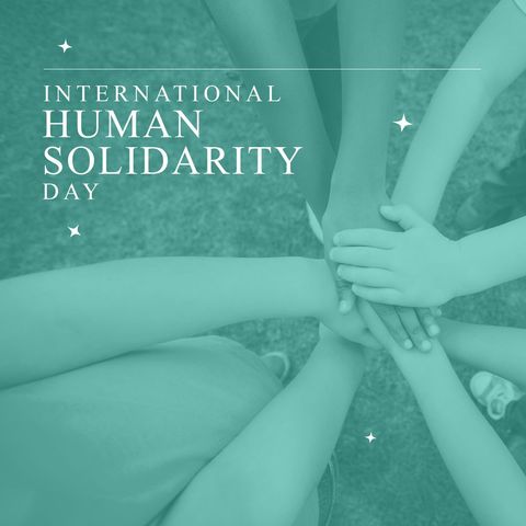 celebrating international human solidarity day with unity - Download Free Stock Templates Pikwizard.com