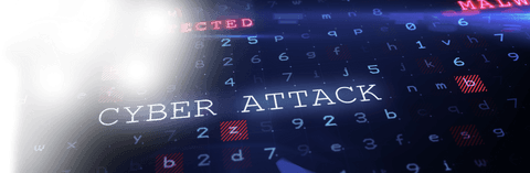 Security Threat with Cyber Attack Text on Transparent Screen - Download Free Stock Videos Pikwizard.com