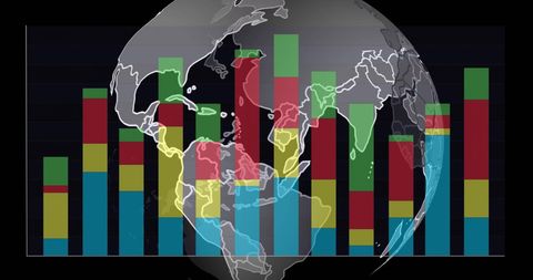 Global Data Integration with Spinning Globe Interface
