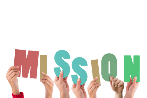 hands holding colorful mission letters on transparent background - Download Free Stock Videos Pikwizard.com