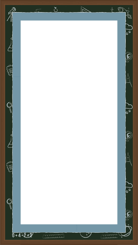 Transparent Chalkboard Frame Science Icons Background Design - Download Free Stock Videos Pikwizard.com