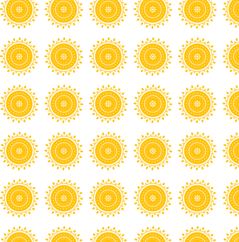 overlay yellow rosette pattern transparent repeat background - Download Free Stock Videos Pikwizard.com