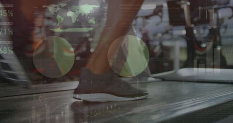 Data Visualization in Fitness with Running Treadmill