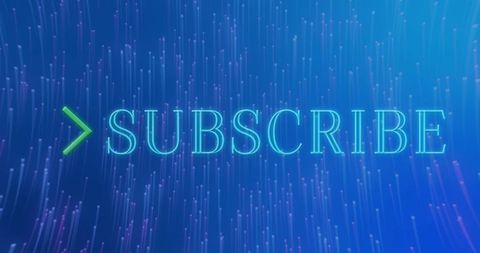 Digital Subscribe Button with Blue Abstract Background - Download Free Stock Images Pikwizard.com