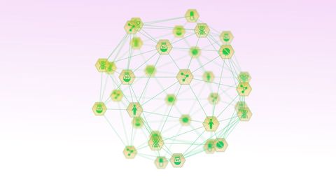 Global Medical Network with Green Medical Icons on White Background - Download Free Stock Images Pikwizard.com