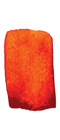 vibrant hand painted orange stripe on transparent background - Download Free Stock Videos Pikwizard.com