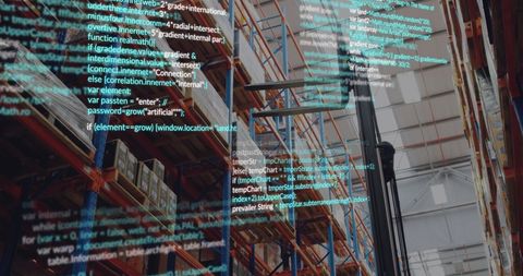Data processing integration in modern warehouse logistics