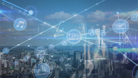 Smart City Network Technology with Digital Connections