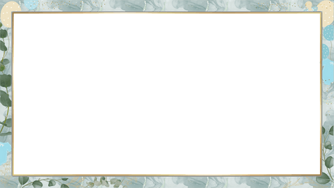 teal and gold flat frame with transparent marble background - Download Free Stock Videos Pikwizard.com
