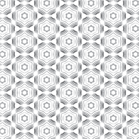 Transparent Black and White Geometric Patterned Flowers - Download Free Stock Videos Pikwizard.com