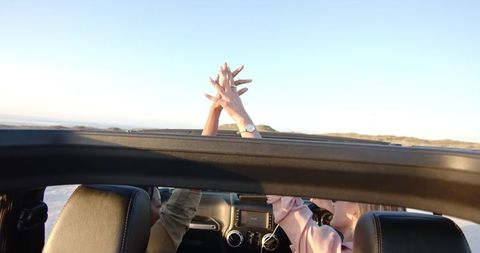 Romantic Road Trip Moments Beachside Adventure