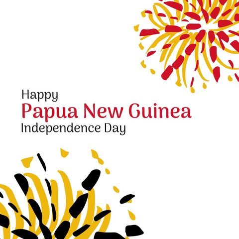 papua new guinea independence day celebration illustration - Download Free Stock Templates Pikwizard.com
