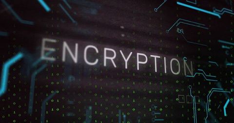Digital Encryption Concept with Binary Data and Circuit Illustration - Download Free Stock Images Pikwizard.com
