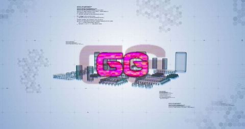 Innovative 6G Technology Concept on Digital Grid Background - Download Free Stock Images Pikwizard.com