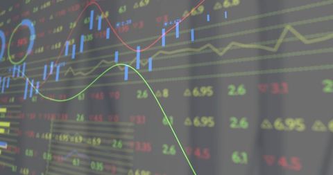 Dynamic Stock Market Analytics with Data Visualization - Download Free Stock Images Pikwizard.com