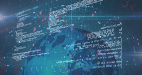 Global Data Processing with Cybersecurity Elements