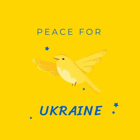 peace bird illustration for ukraine conflict awareness - Download Free Stock Templates Pikwizard.com