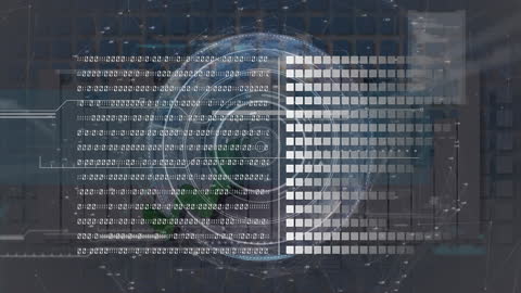 Digital Data Processing on Global Network Background