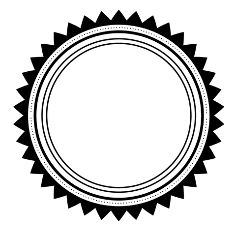 decorative black circular frame on transparent background - Download Free Stock Videos Pikwizard.com