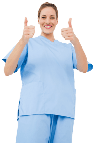 Transparent Surgeon Giving Thumbs Up Smiling - Download Free Stock Videos Pikwizard.com