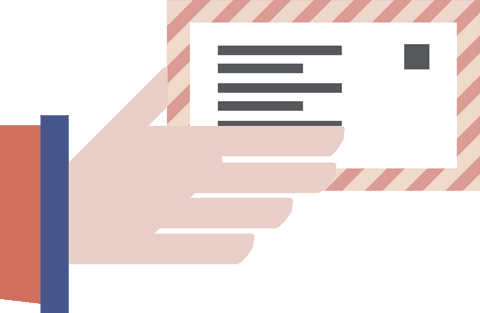 hand holding letter illustration on transparent background - Download Free Stock Videos Pikwizard.com