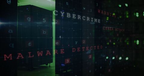 Cybersecurity Threat Detection in Data Center Operations - Download Free Stock Images Pikwizard.com