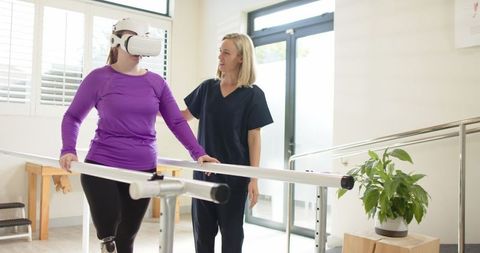 Virtual Reality Rehabilitation with Prosthetic Leg